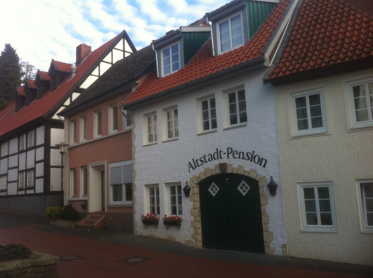 Altstadtpension Vlotho Esterno foto